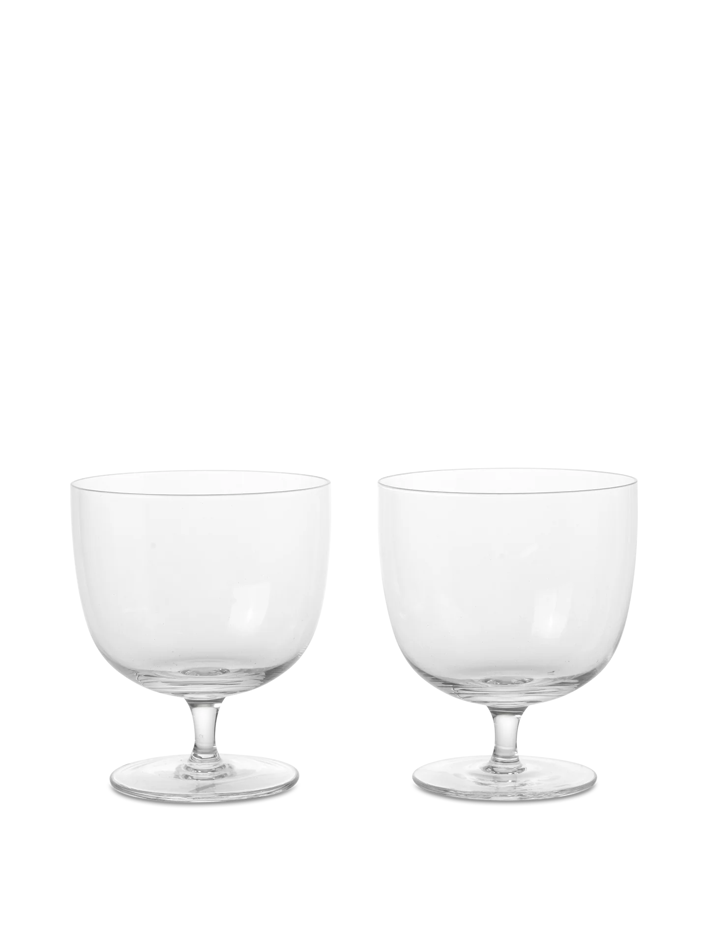 Ferm Living - Host Water Glasses - Set of 2 - Clear