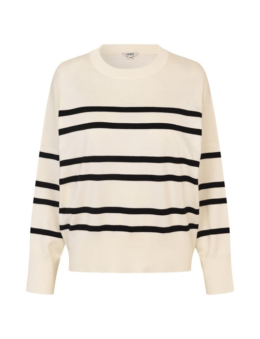 Mbym - Gillian Knit - Sugar Black Stripe