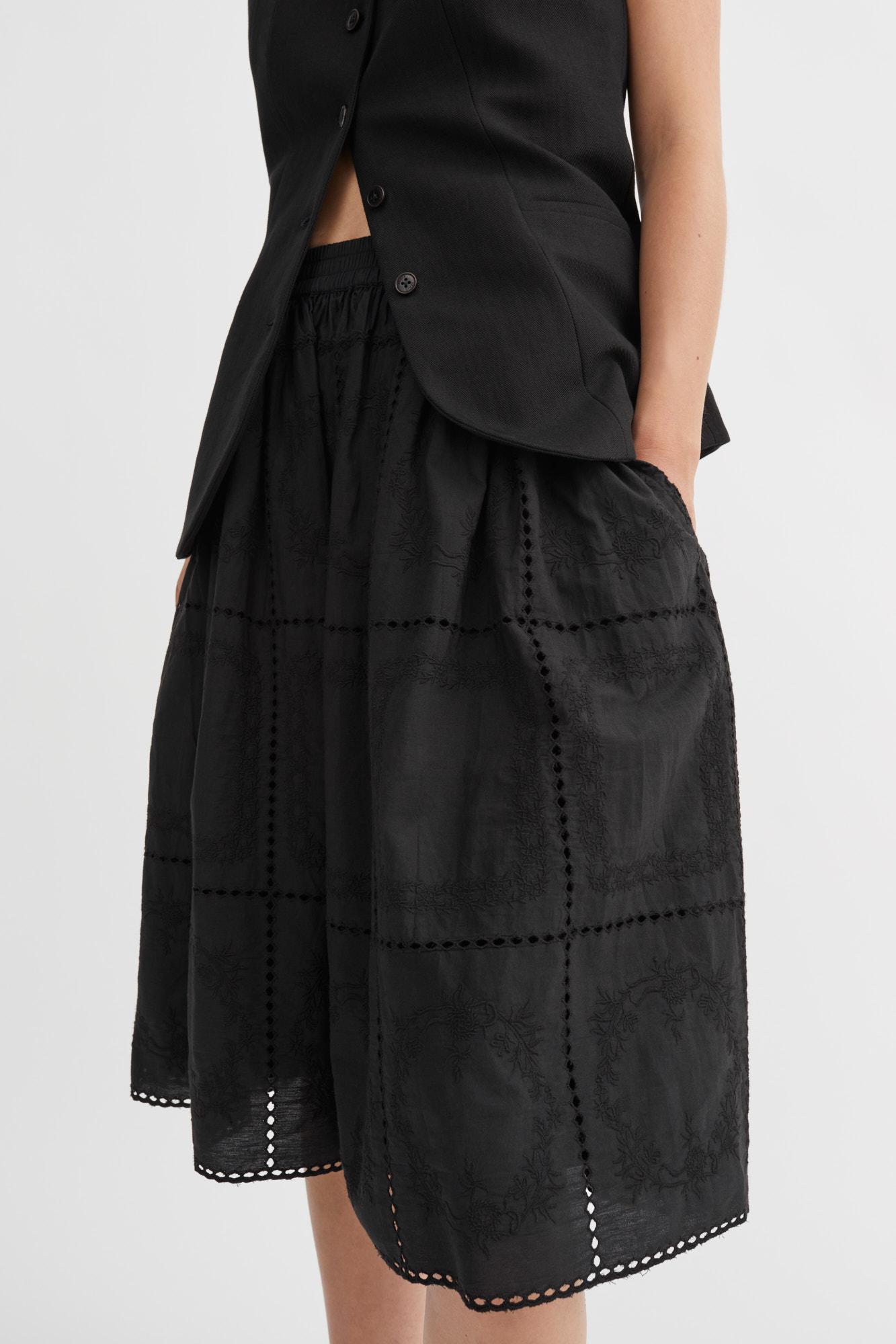 Skall Studio Anemone Skirt - Black