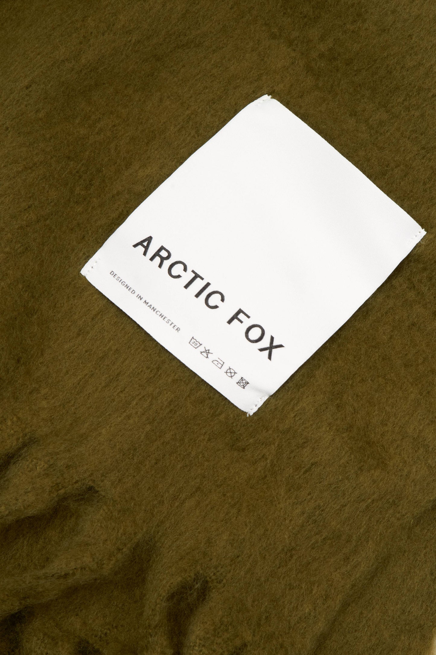 Arctic Fox & Co - The Reykjavik Throw - 100% Recycled - Sea Kelp