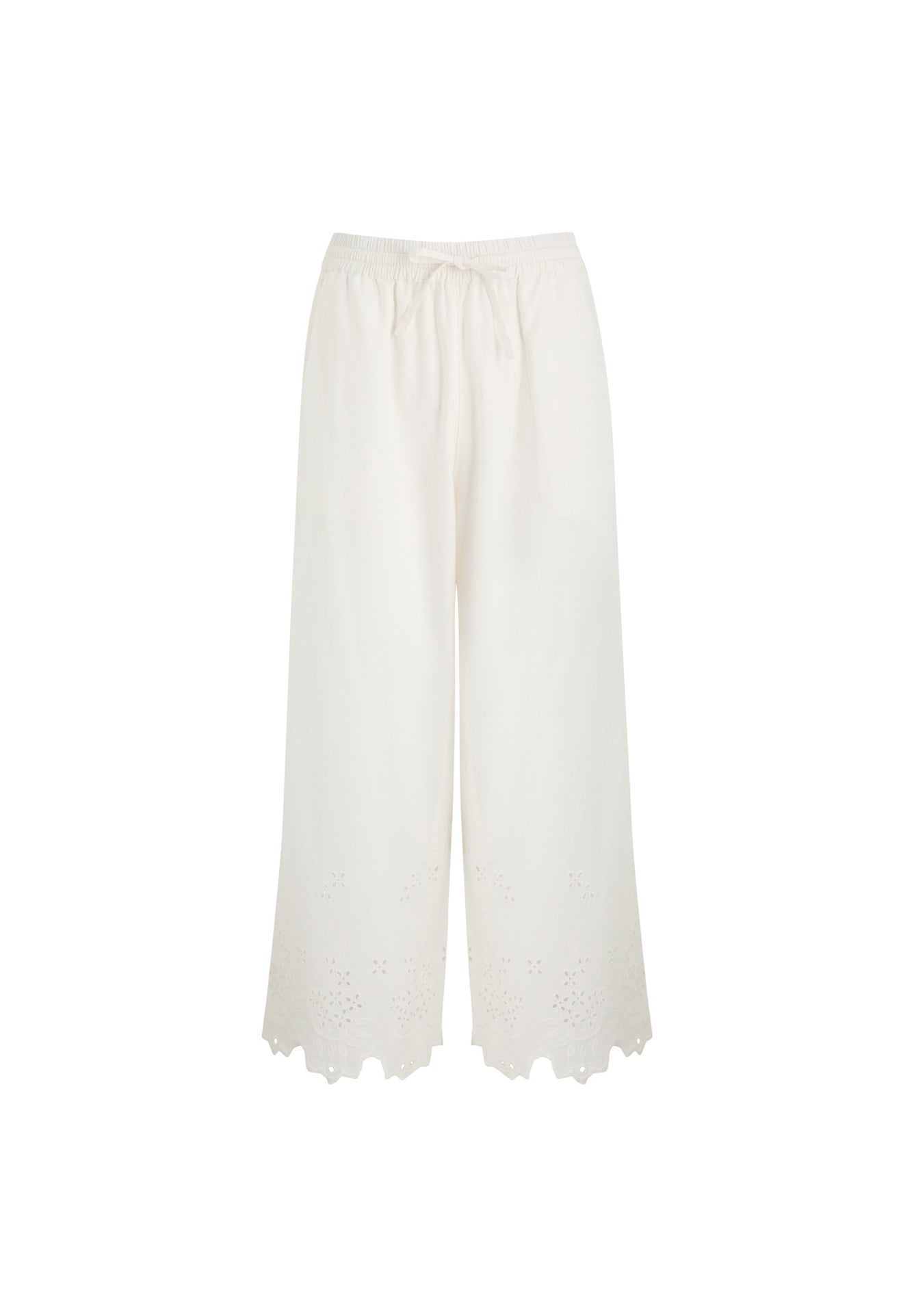 Damson Madder Lana Trousers - White