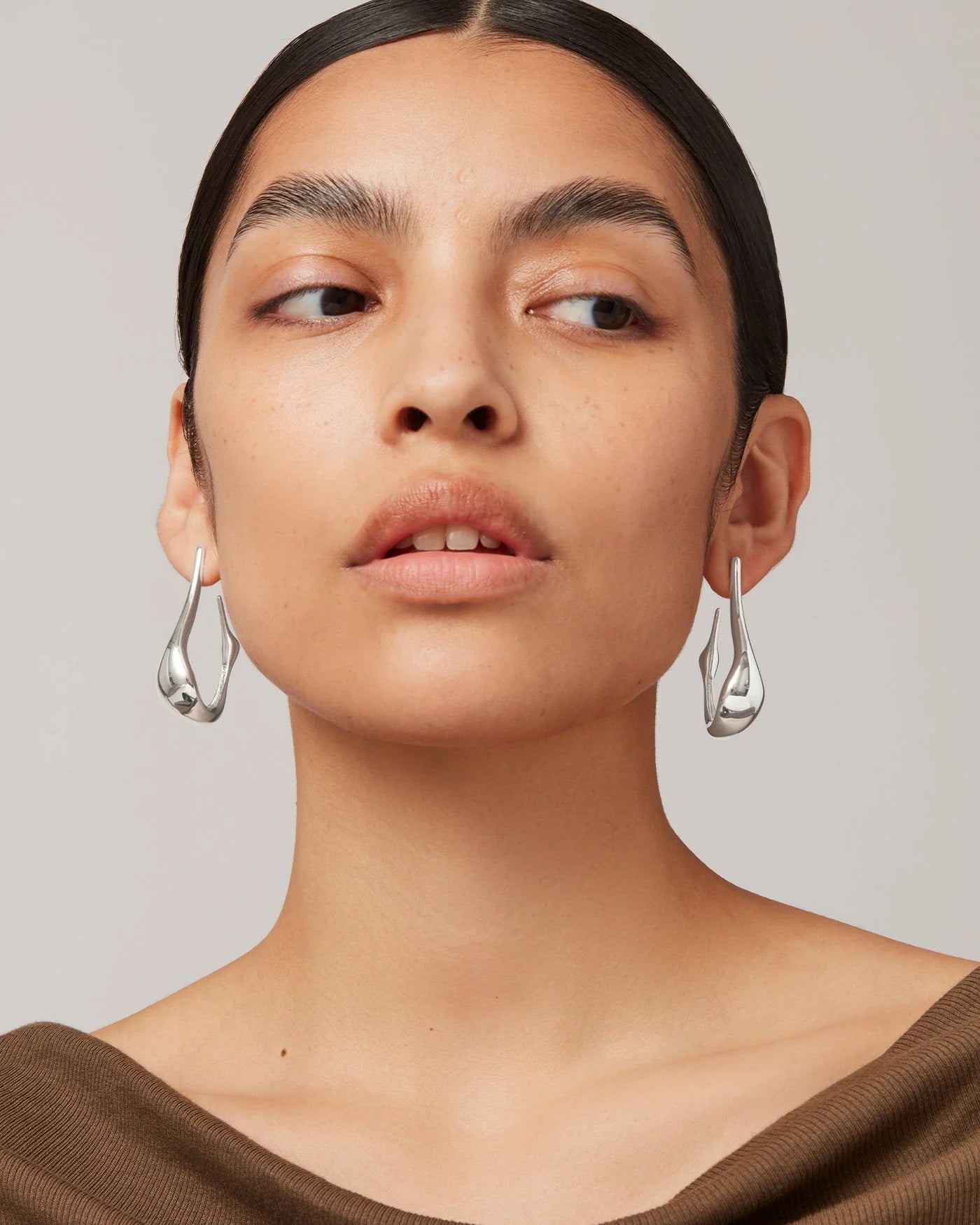 Jenny Bird - Colette Hoops - Silver