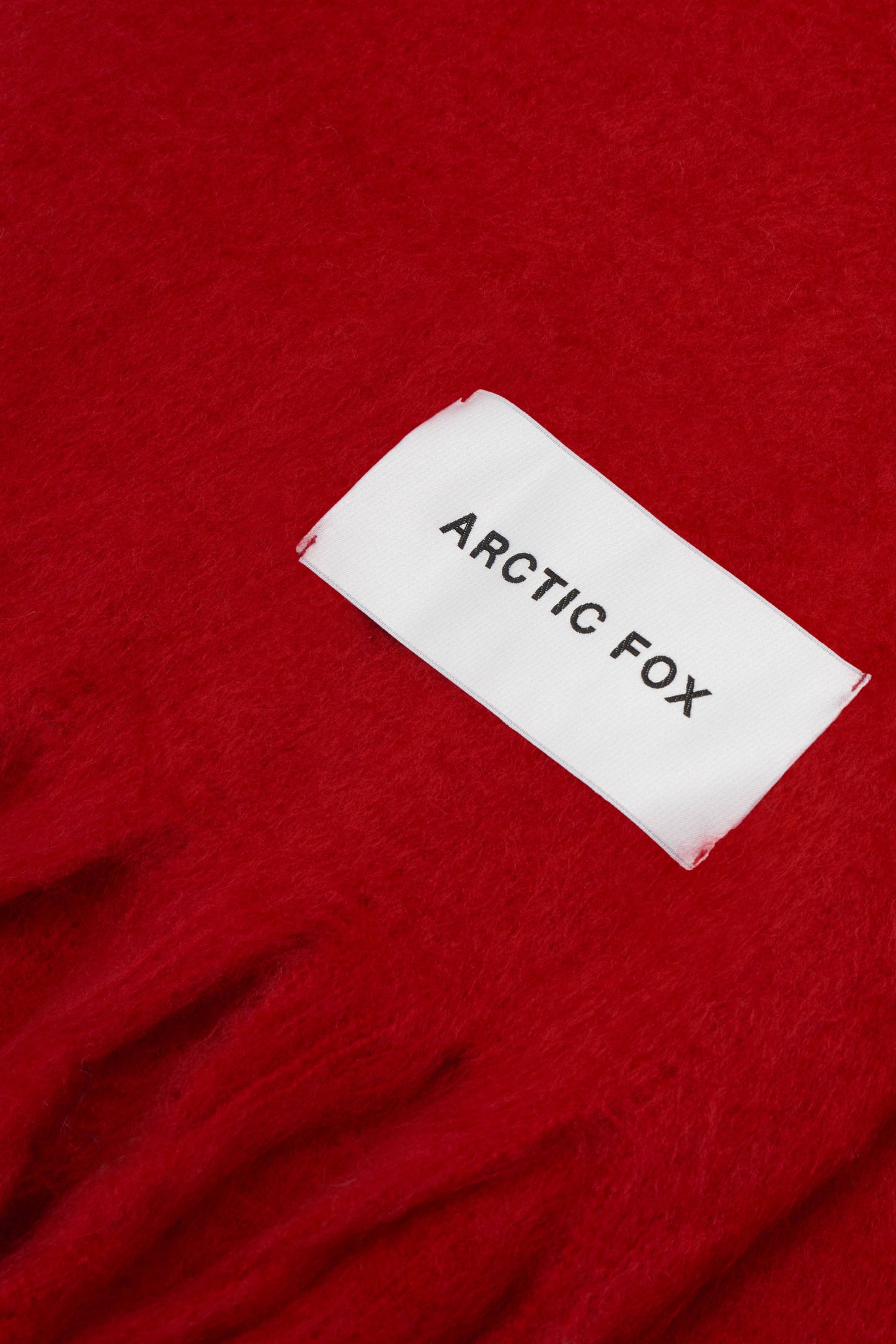 Arctic Fox & Co - The Stockholm Scarf - 100% Recycled - Crimson Red