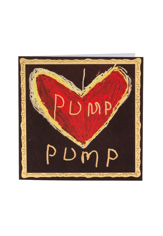 Arthouse Unlimited Pump Pump Greetings Card