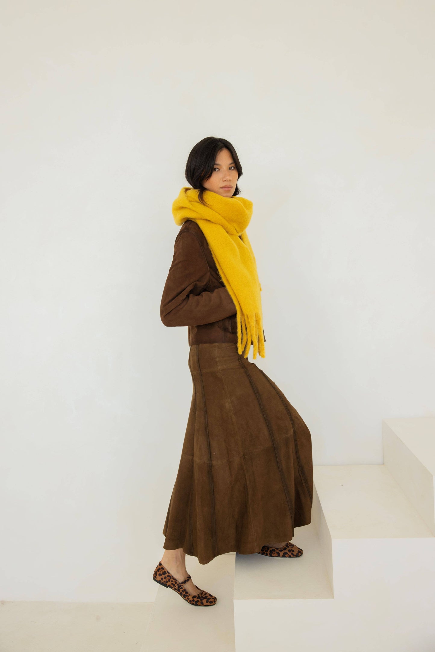 The Stockholm Scarf - 100% Recycled - Frozen Amber