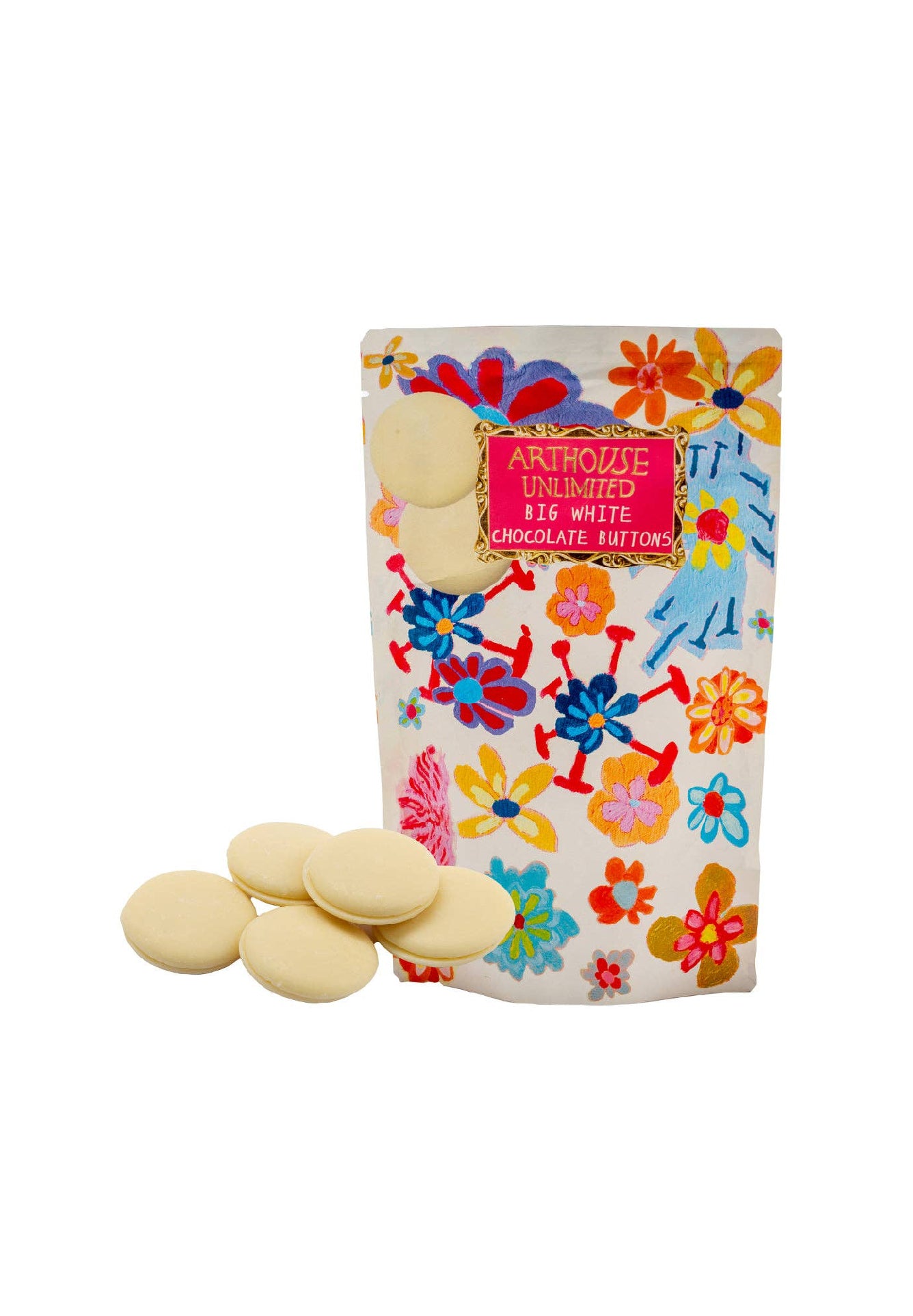 Arthouse Unlimited Yellow Daffodil White Chocolate Buttons