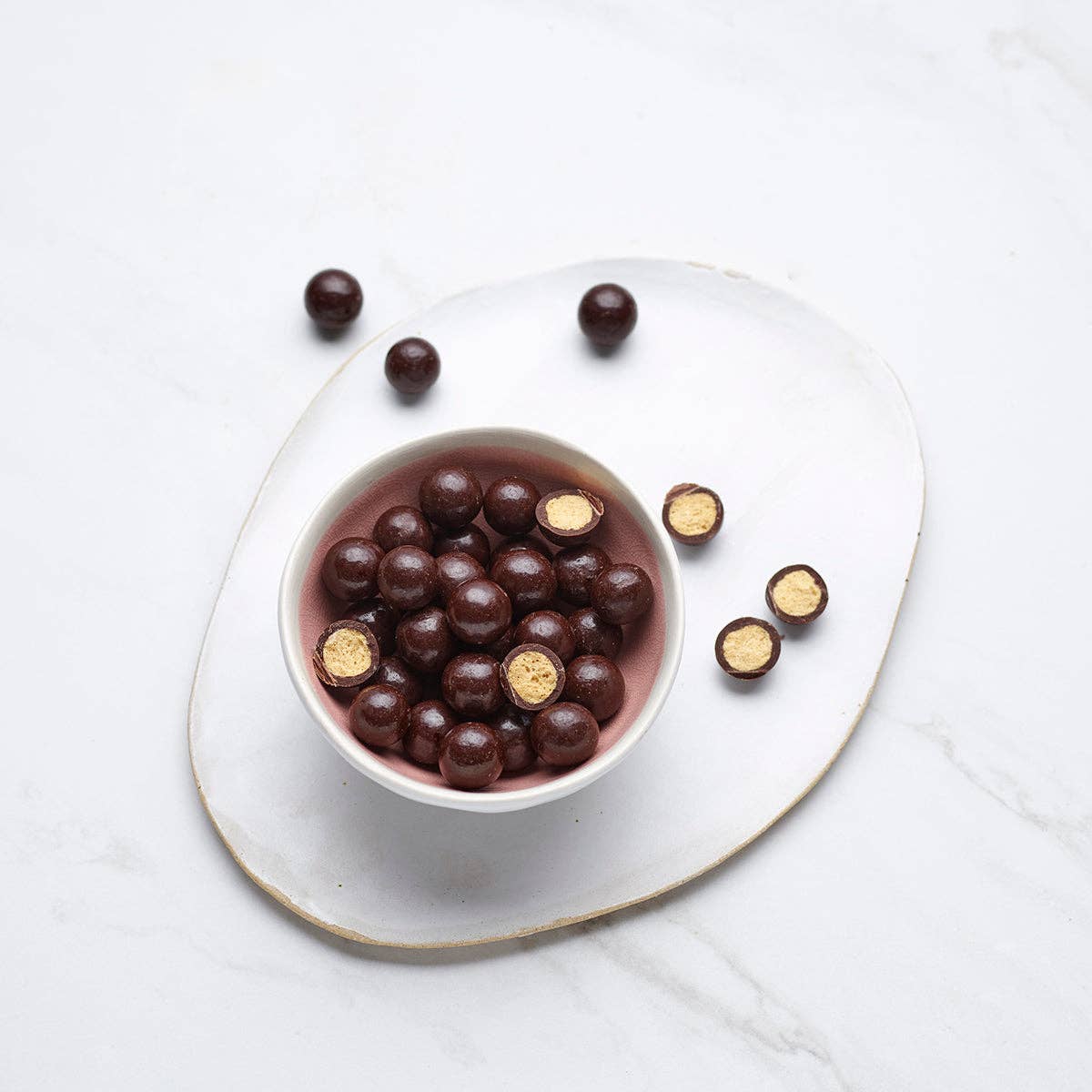 The Chocolate Society - Dark Chocolate Malt Balls