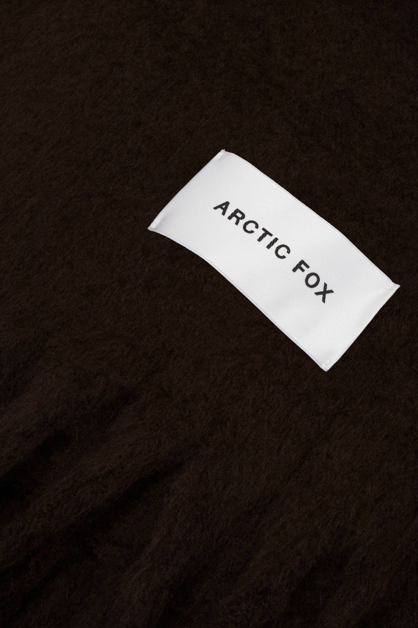 Arctic Fox & Co - The Reykjavik Scarf - 100% Recycled - Ground Coffee