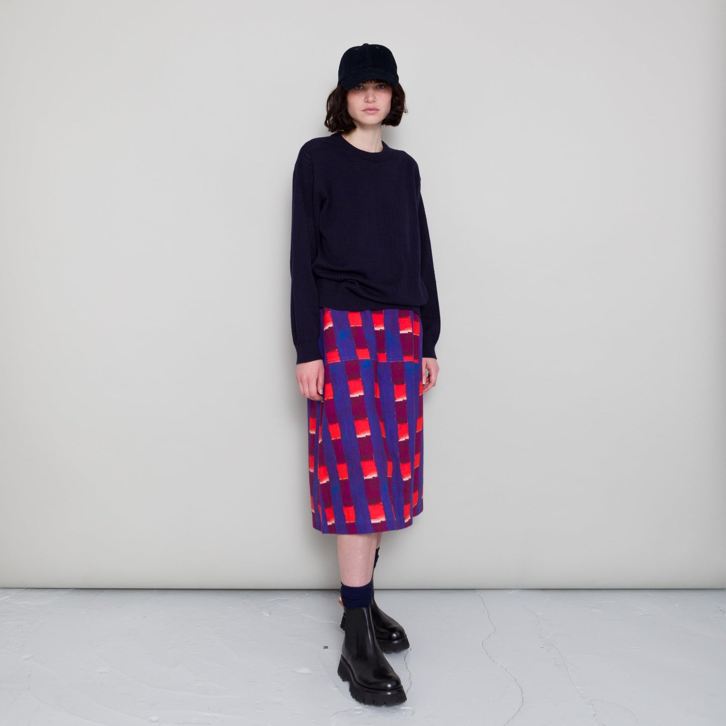 Folk - Pointelle Crew - Dark Navy