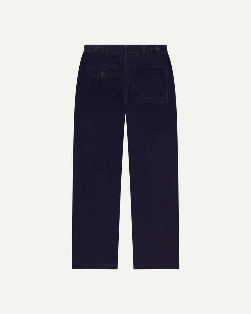 Uskees Cord Workwear Pants - Midnight Blue