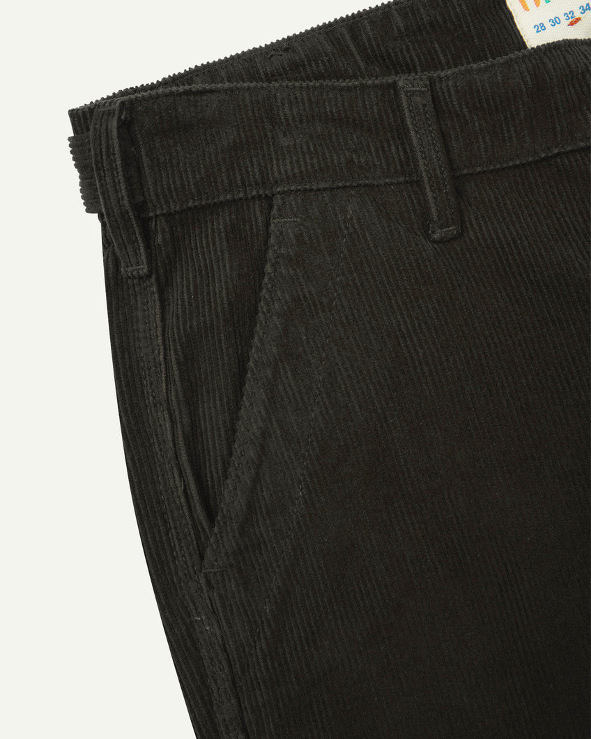 Uskees Cord Workwear Pants - Seaweed