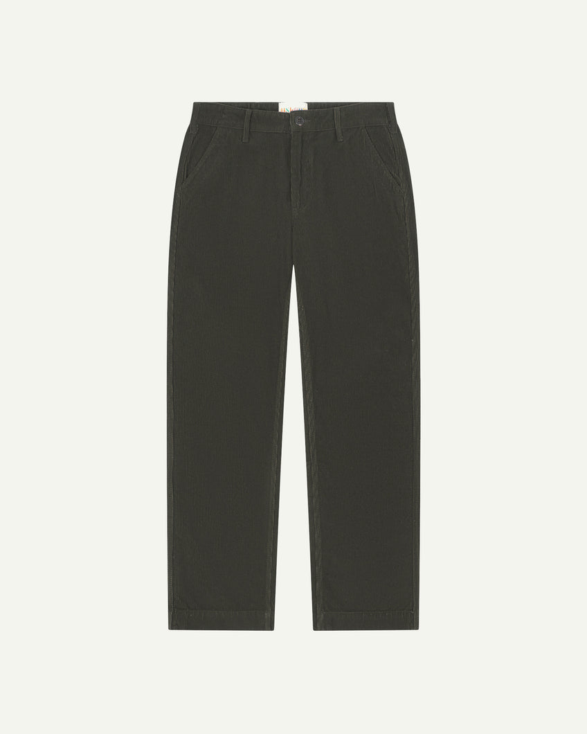 Uskees Cord Workwear Pants - Seaweed