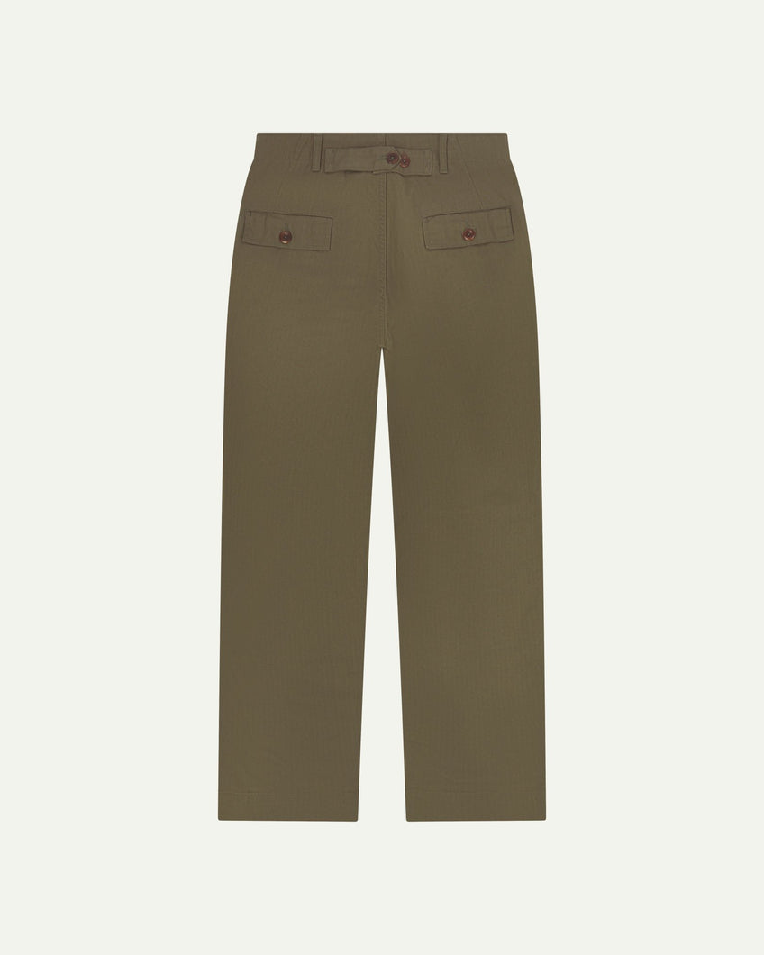 Uskees Barrel Leg Pants - Dark Taupe