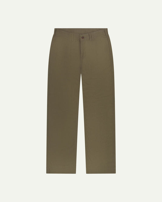 Uskees Barrel Leg Pants - Dark Taupe