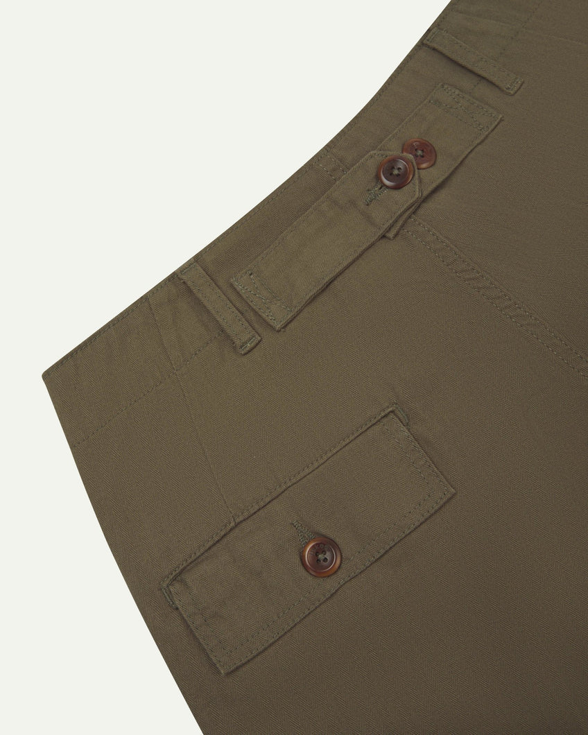 Uskees Barrel Leg Pants - Dark Taupe