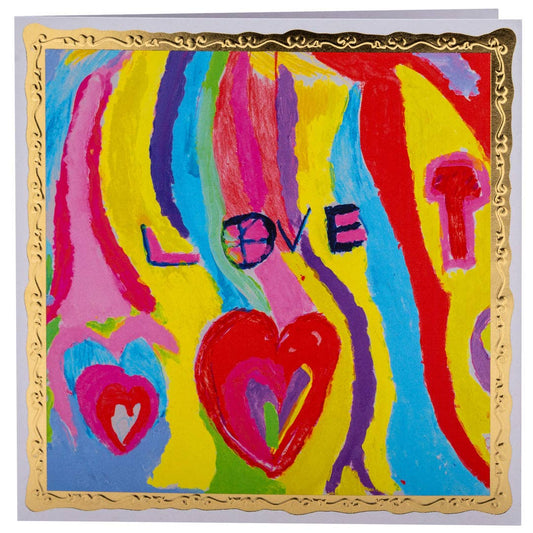 Arthouse Unlimited - Love, Greetings Card