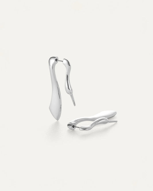 Jenny Bird - Lisieux Ear Jacket - Silver