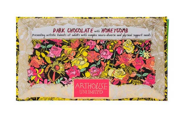 Arthouse Unlimited Bee Free Dark Chocolate Bar