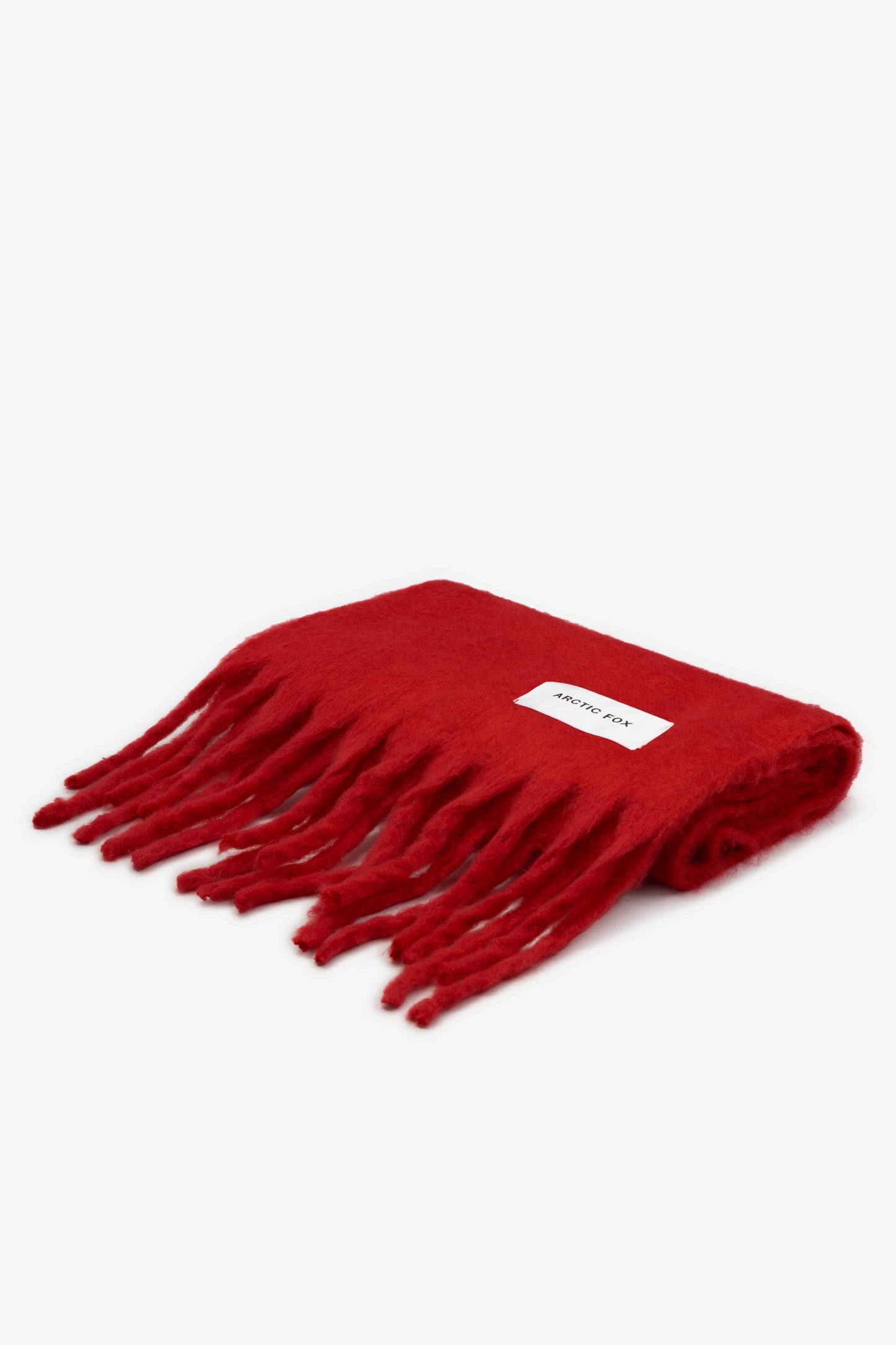 Arctic Fox & Co - The Stockholm Scarf - 100% Recycled - Crimson Red