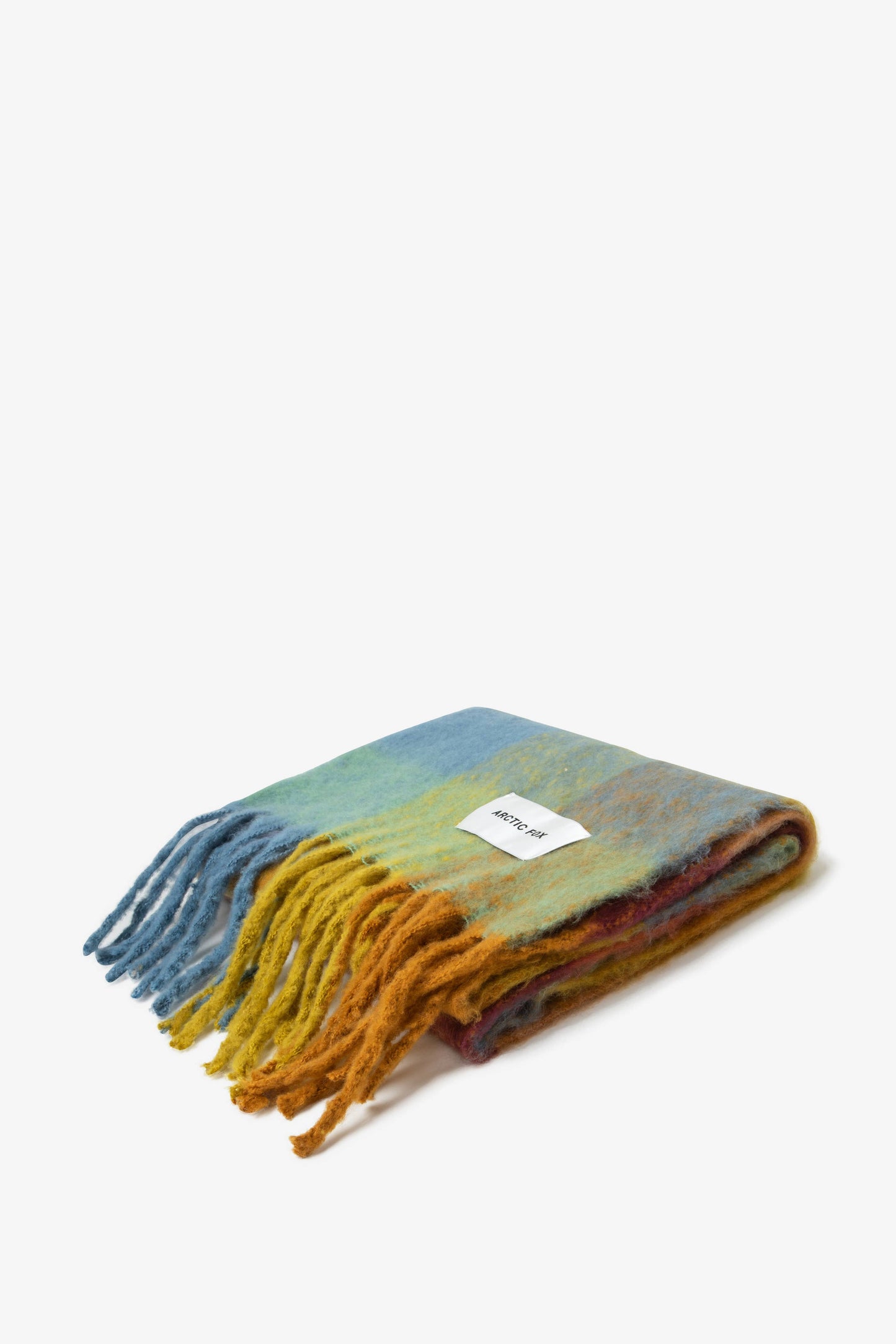 Arctic Fox & Co. - The Reykjavik Scarf - Yellow Check