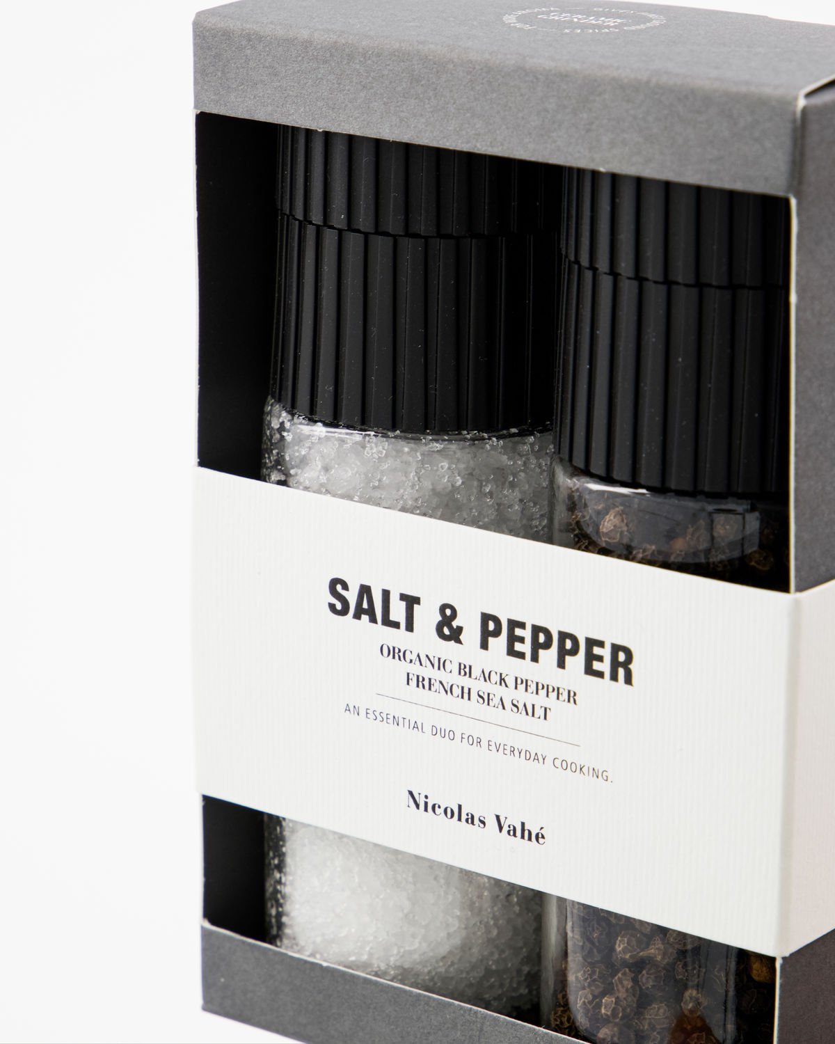 Nicolas Vahé - Gift Box, Salt & Organic Pepper