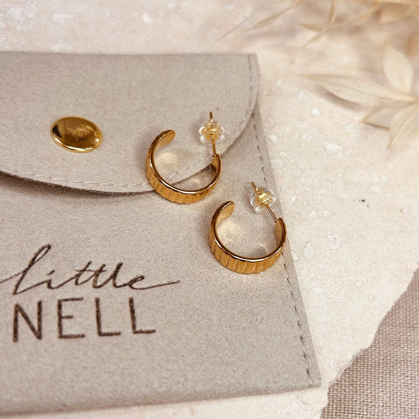 Little Nell Jewellery - Everyday Stella Hoop Earrings