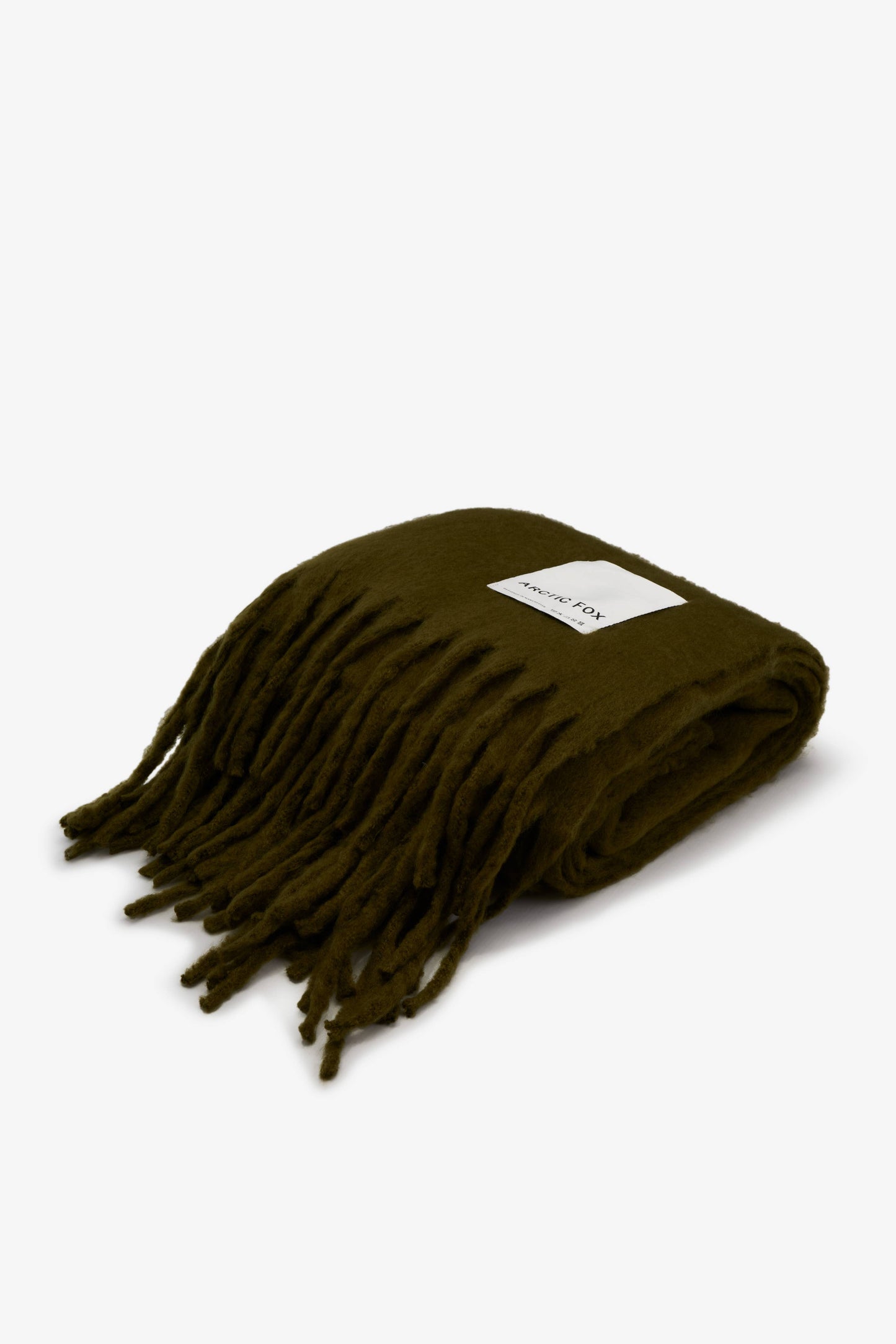 Arctic Fox & Co - The Reykjavik Throw - 100% Recycled - Sea Kelp