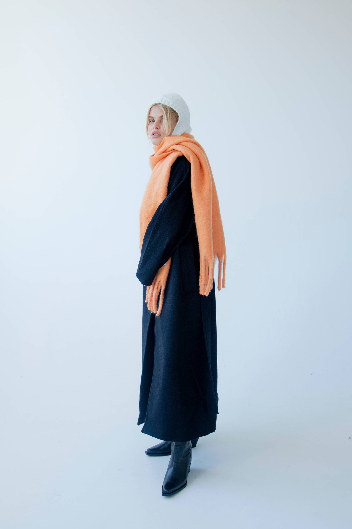 Arctic Fox & Co - The Stockholm Scarf - 100% Recycled - Apricot