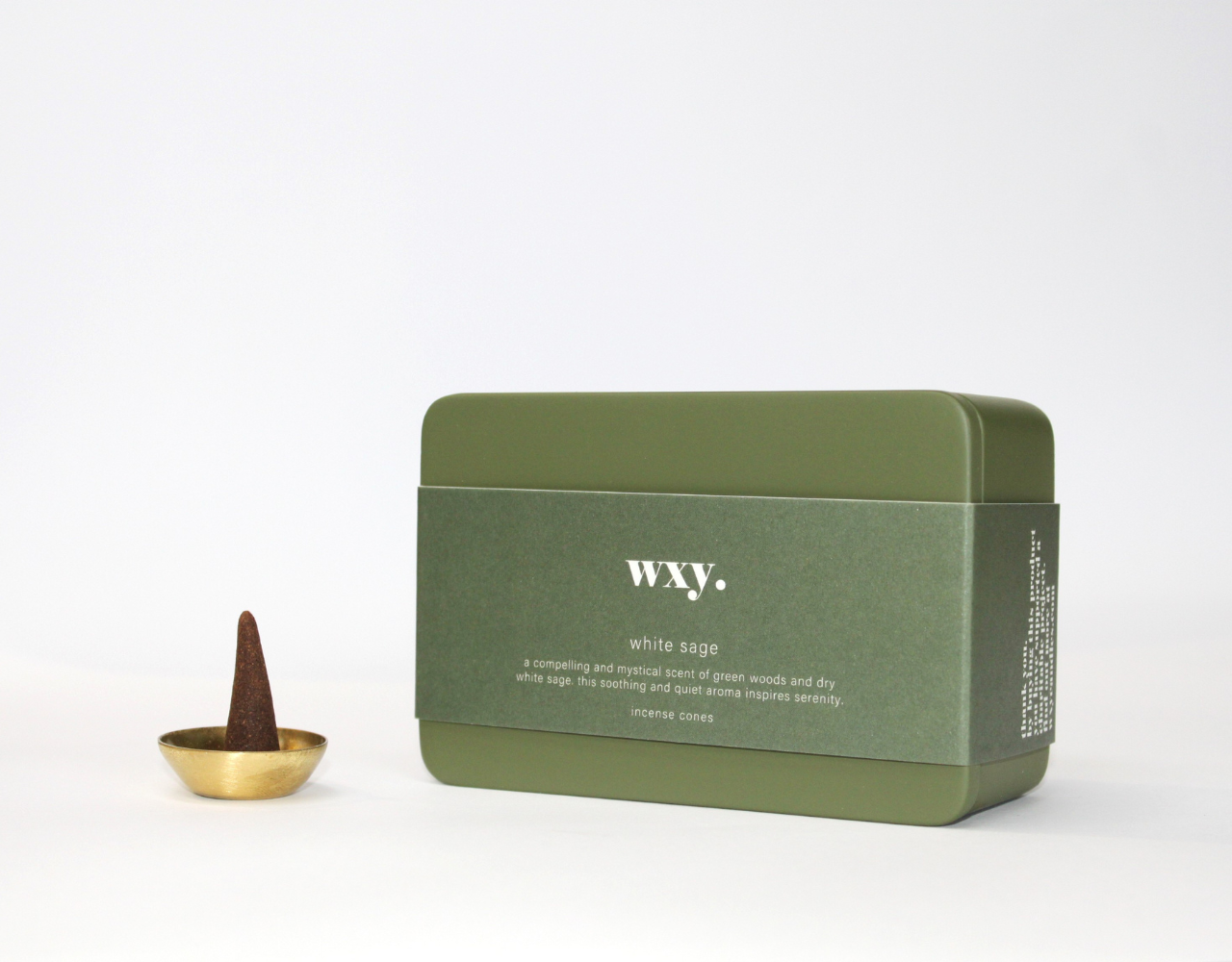 wxy. - Incense cone box