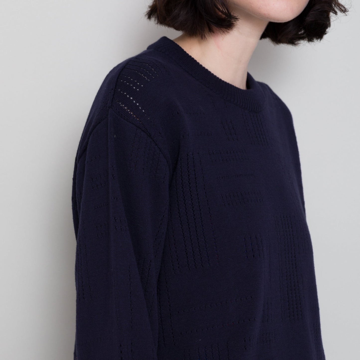 Folk - Pointelle Crew - Dark Navy