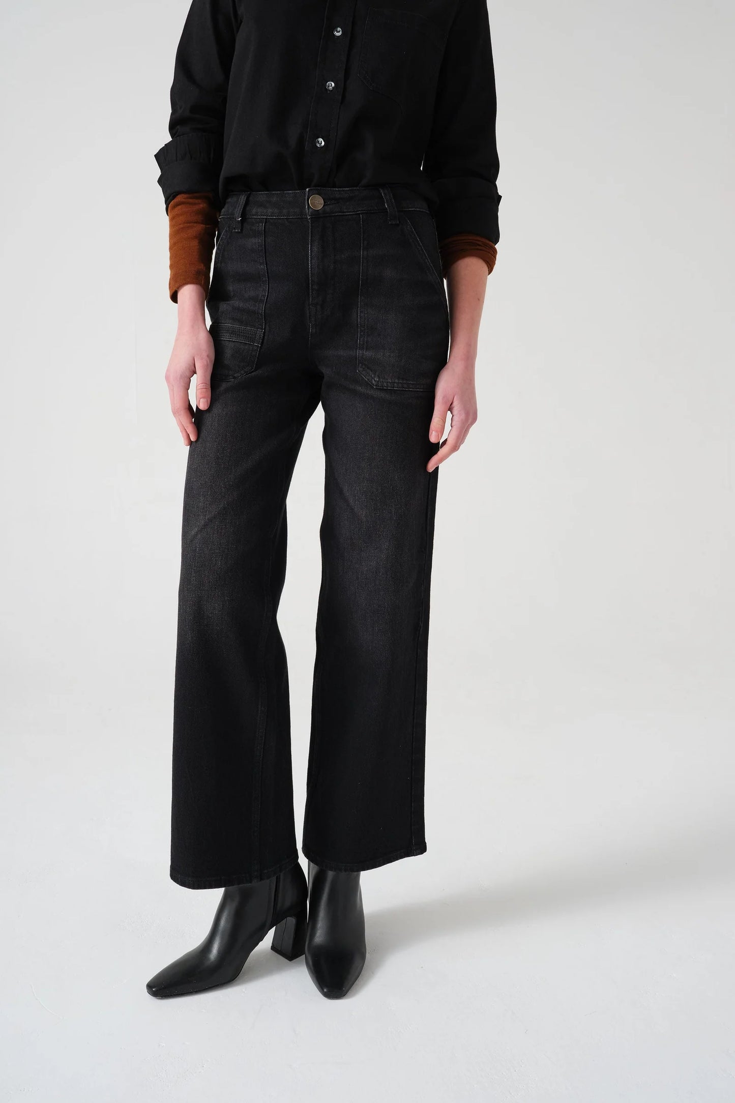 Seventy + Mochi Elodie Jean in Vintage Black