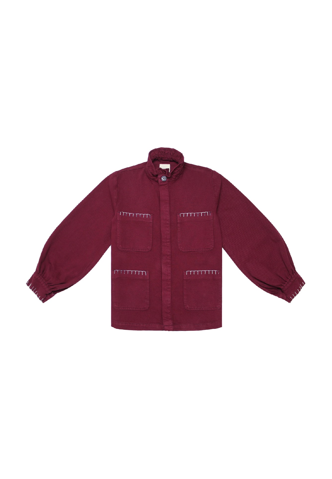 Seventy + Mochi Pablo Jacket in Burgundy