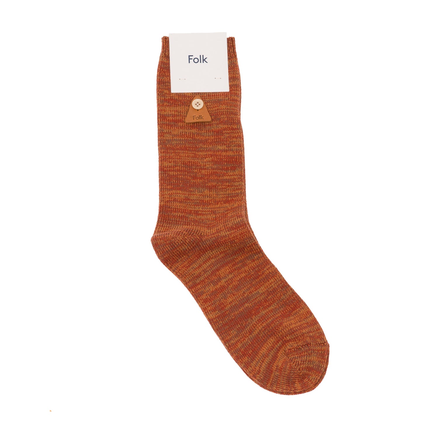 Folk - Melange Sock - Amber Mix