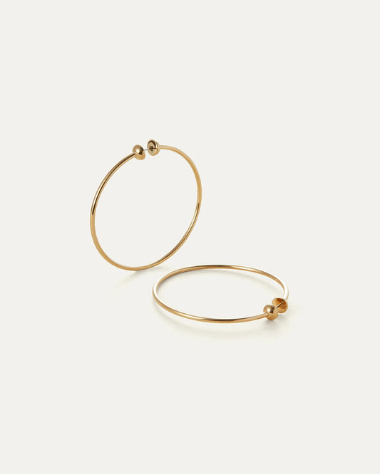 Jenny Bird - Icon Hoops Medium - Gold