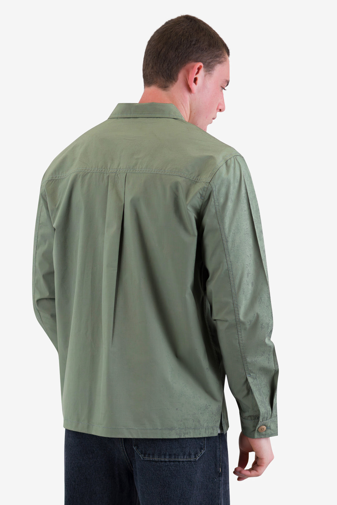 Folk - Revere Overshirt - Dark Sage