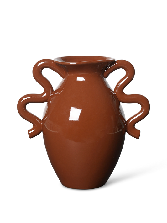 Ferm Living Verso Table Vase - Terracotta