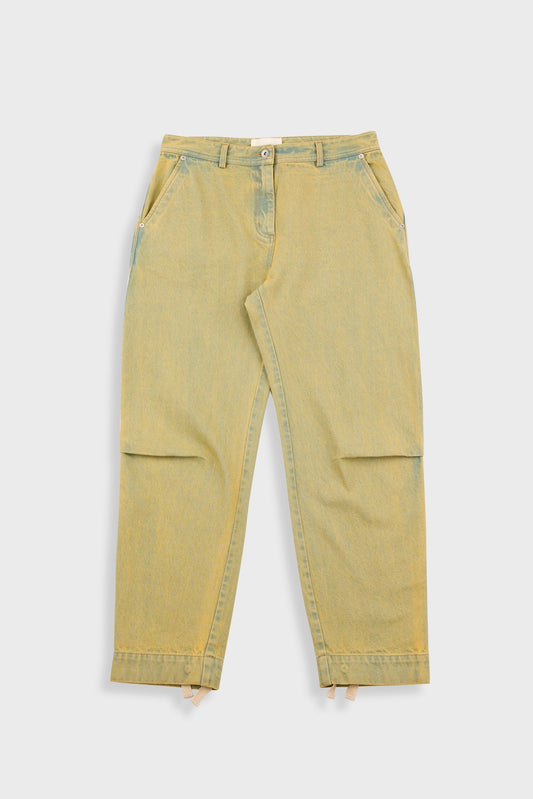 Folk - Barrel Trousers - Bleached Denim