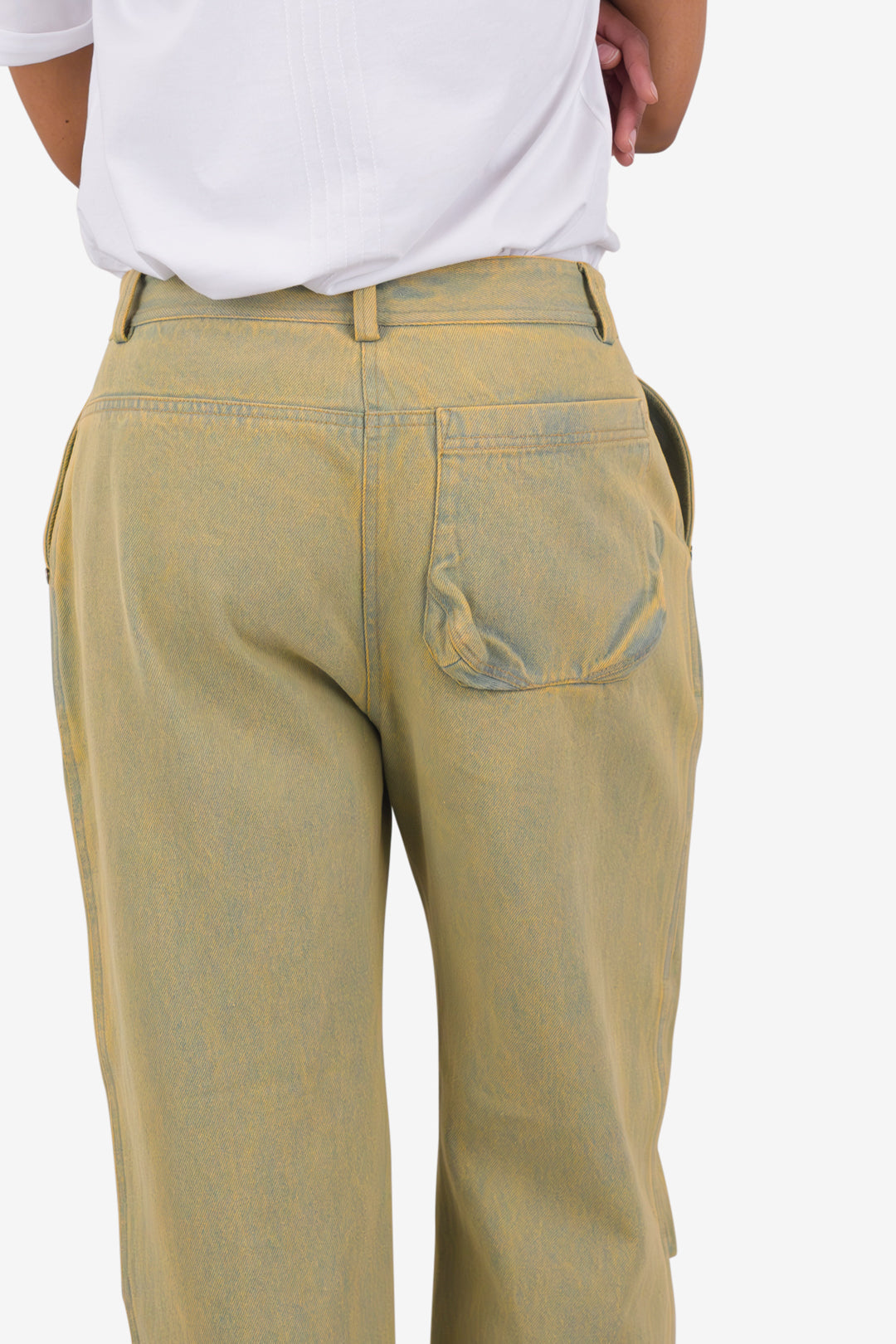 Folk - Barrel Trousers - Bleached Denim