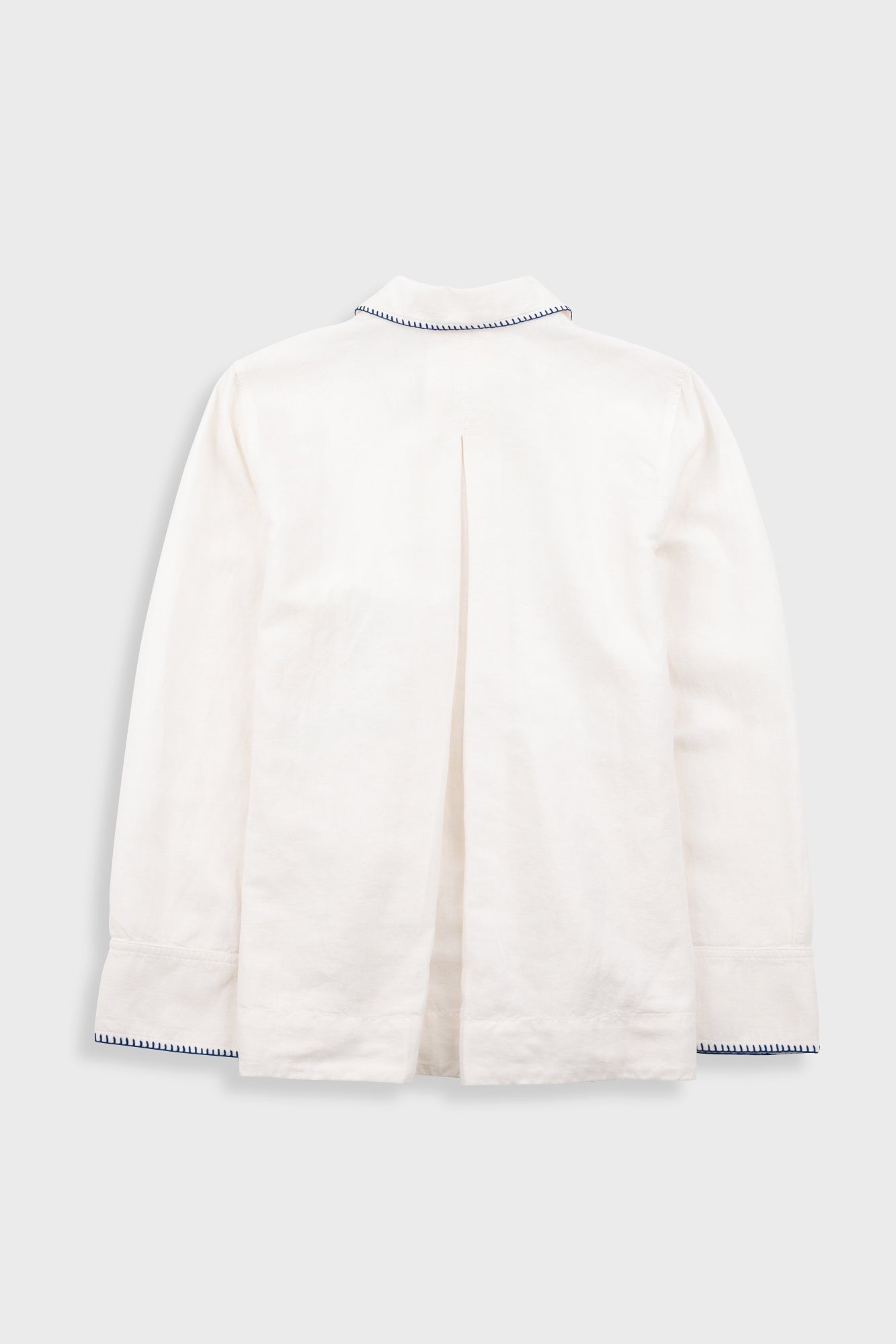 Folk - Pleated Shirt - White