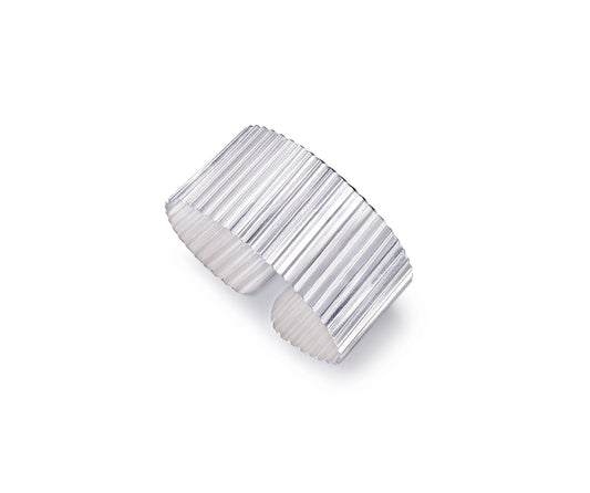 Olivia Taylor Statement Ondulee Bangle - Recycled Silver