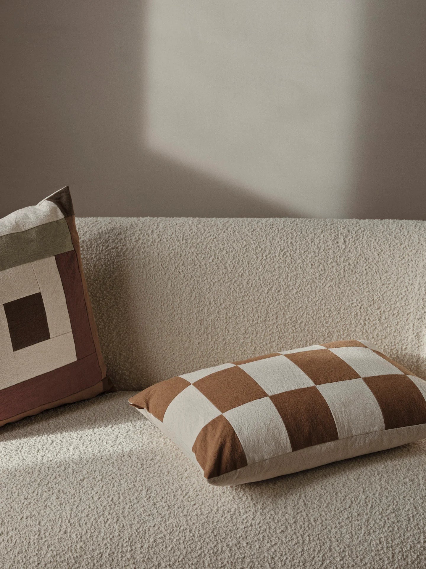 Ferm Living Fold Patchwork Cushion