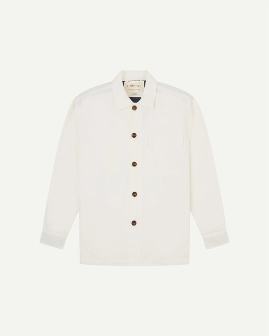 Uskees Buttoned Workshirt - Cream