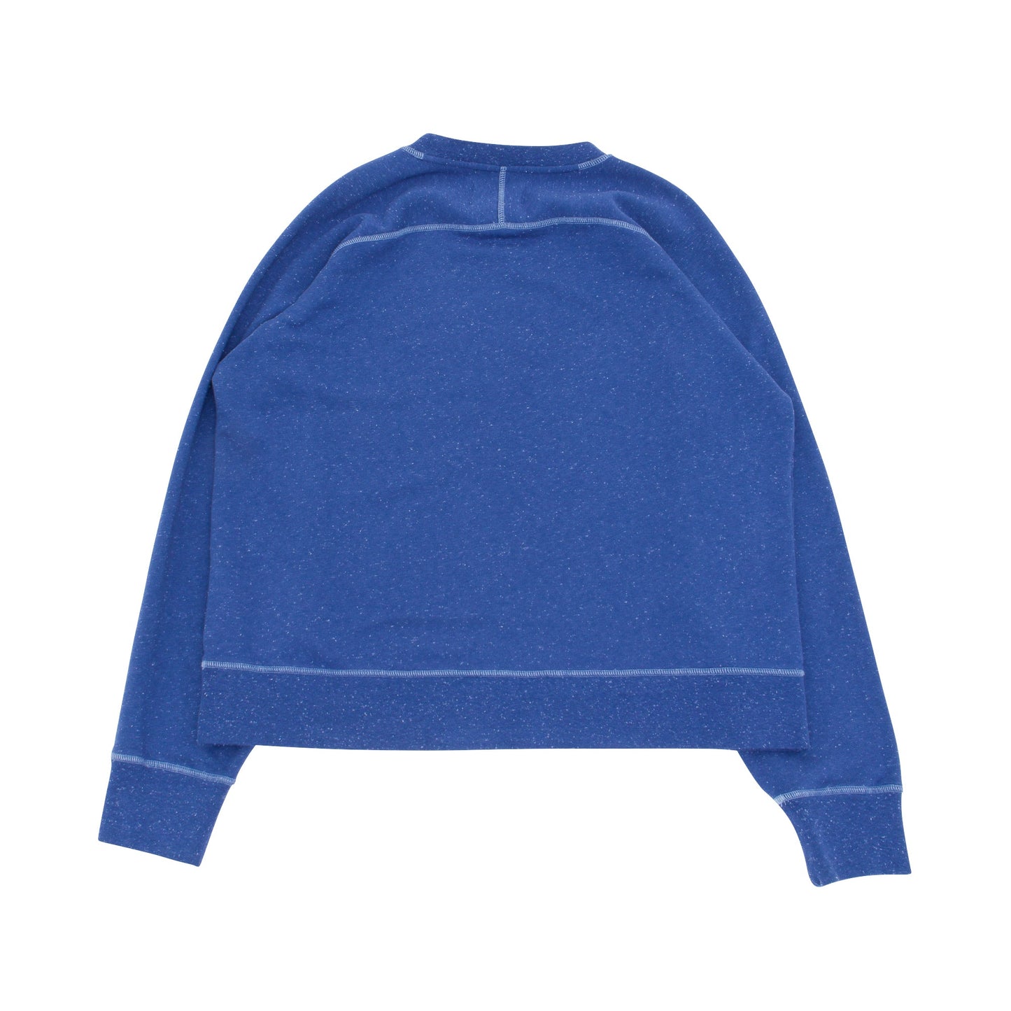 Folk Engineered Raglan Sweat - Mid Navy Nep