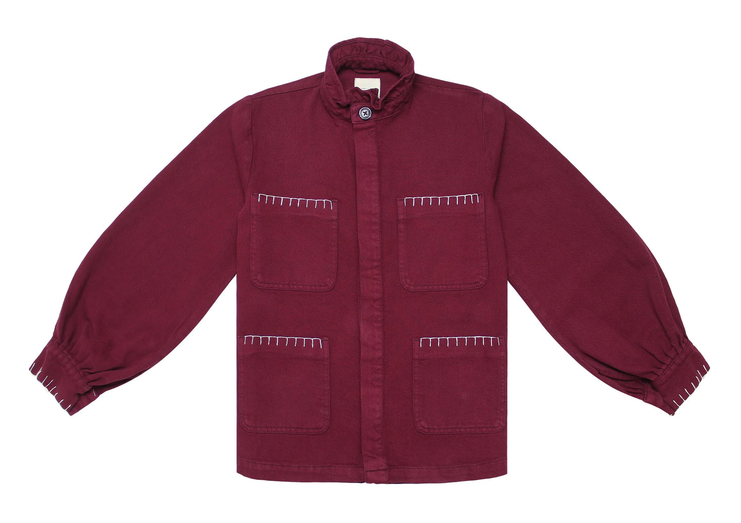 Seventy + Mochi Pablo Jacket in Burgundy