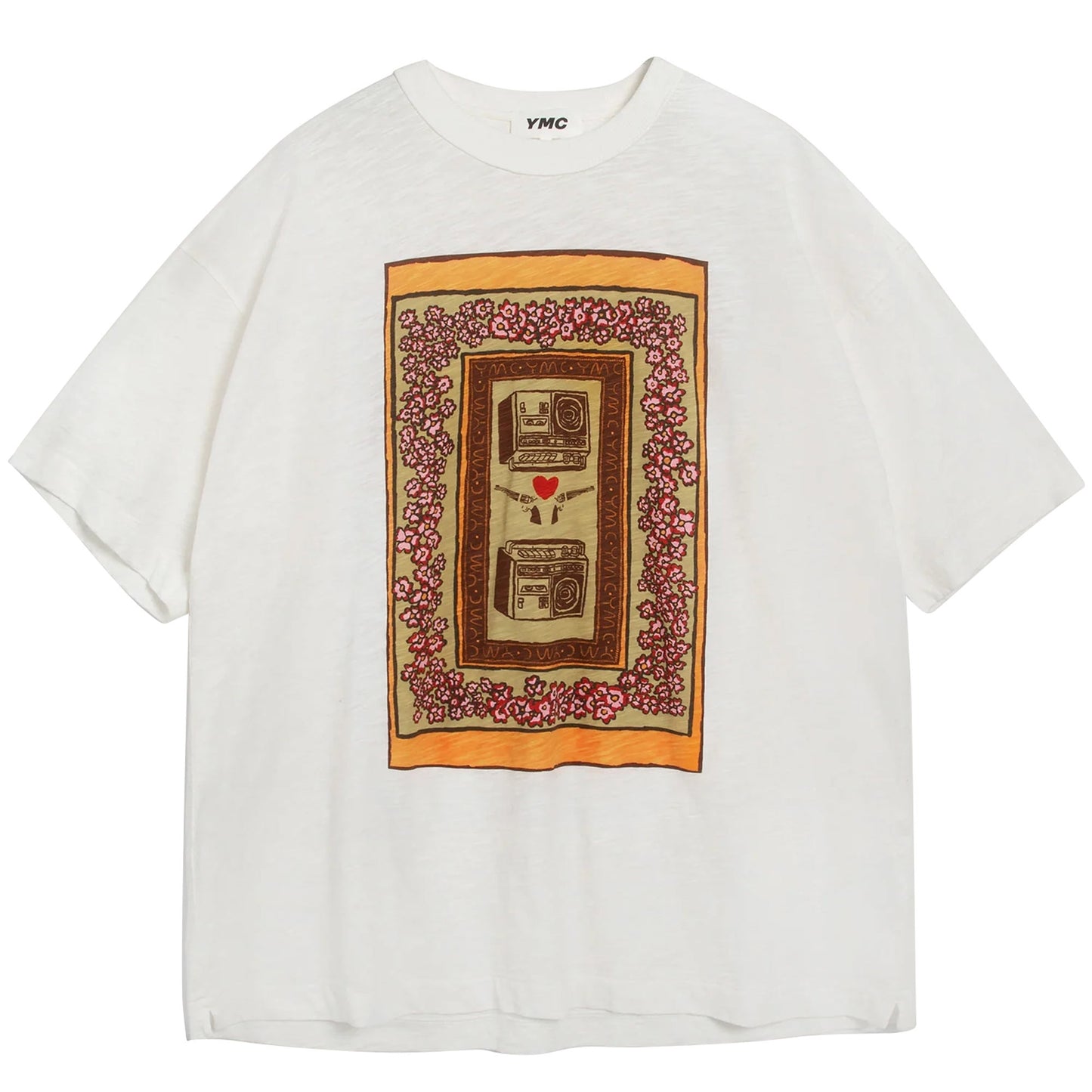 YMC Triple Bandana Shirt - White