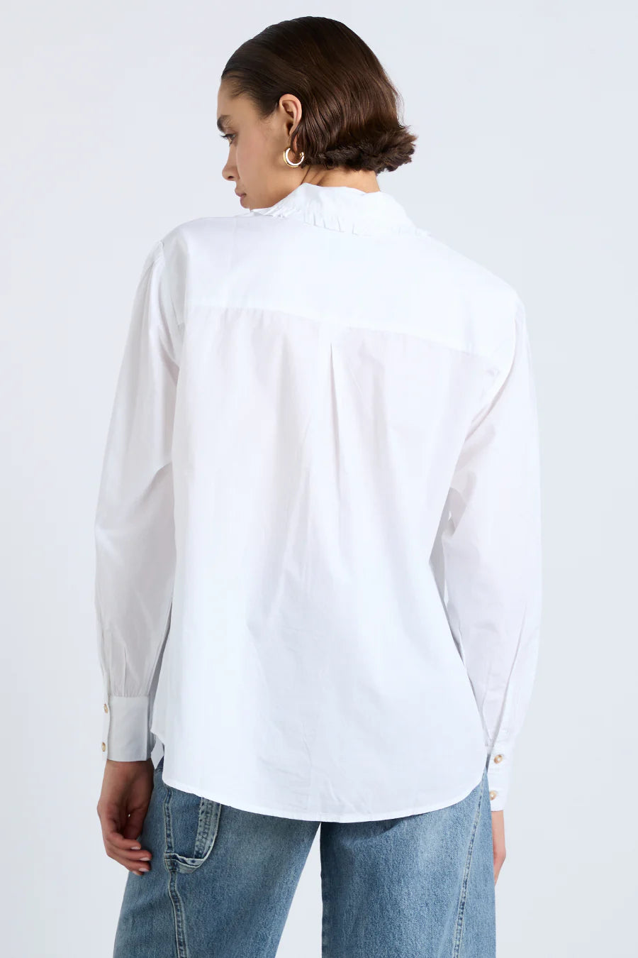 Damson Madder Kendall Shirt - White