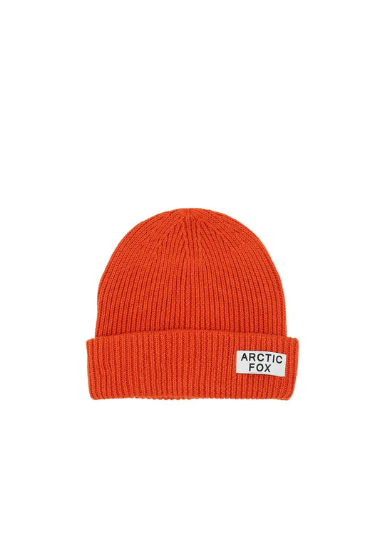 Arctic Fox & Co - The Embroidered Beanie - Firey Red