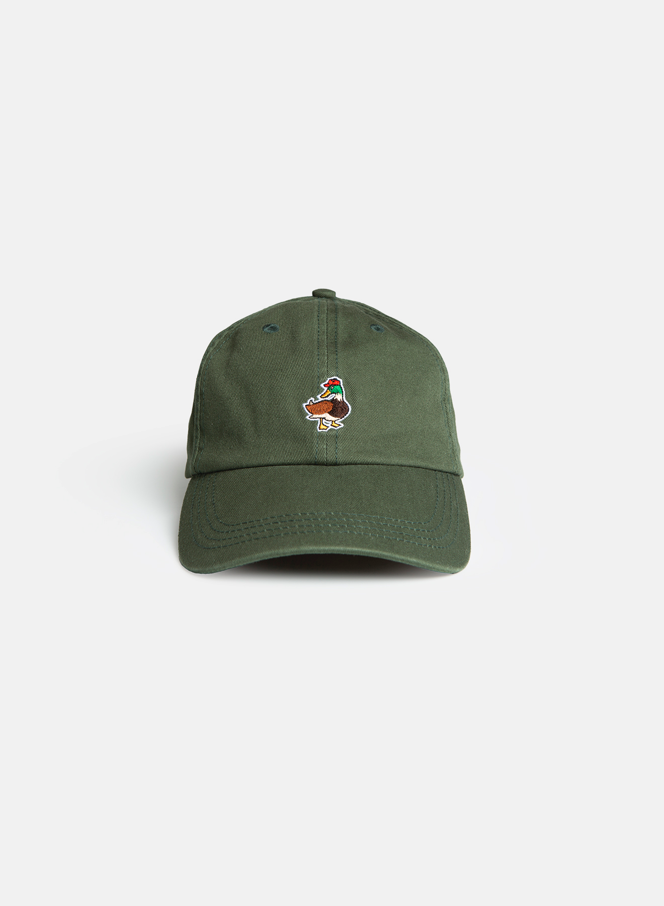 Edmmond Studios 10 Years Capsule Plain Duck Cap - Dark Green