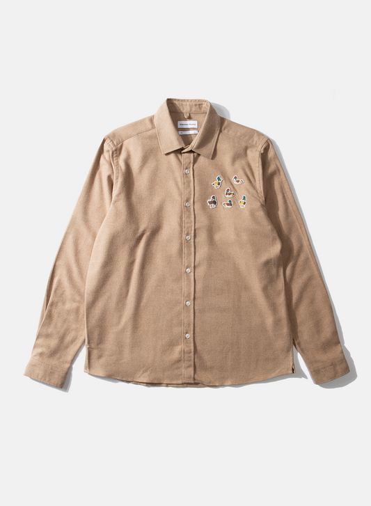 Edmmond Studios 10 Years Capsule Shirt - Plain Brown