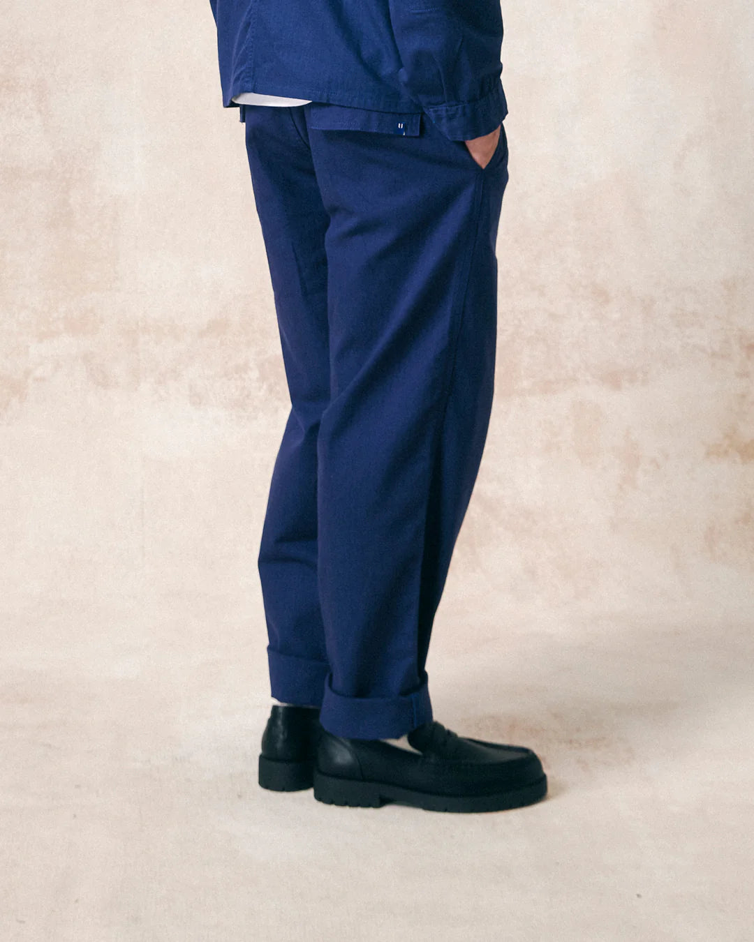 Uskees Barrel  Pants - Deep Indigo